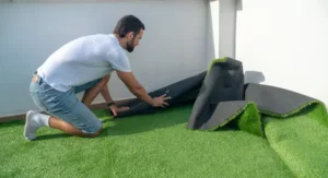 artificial grass installation